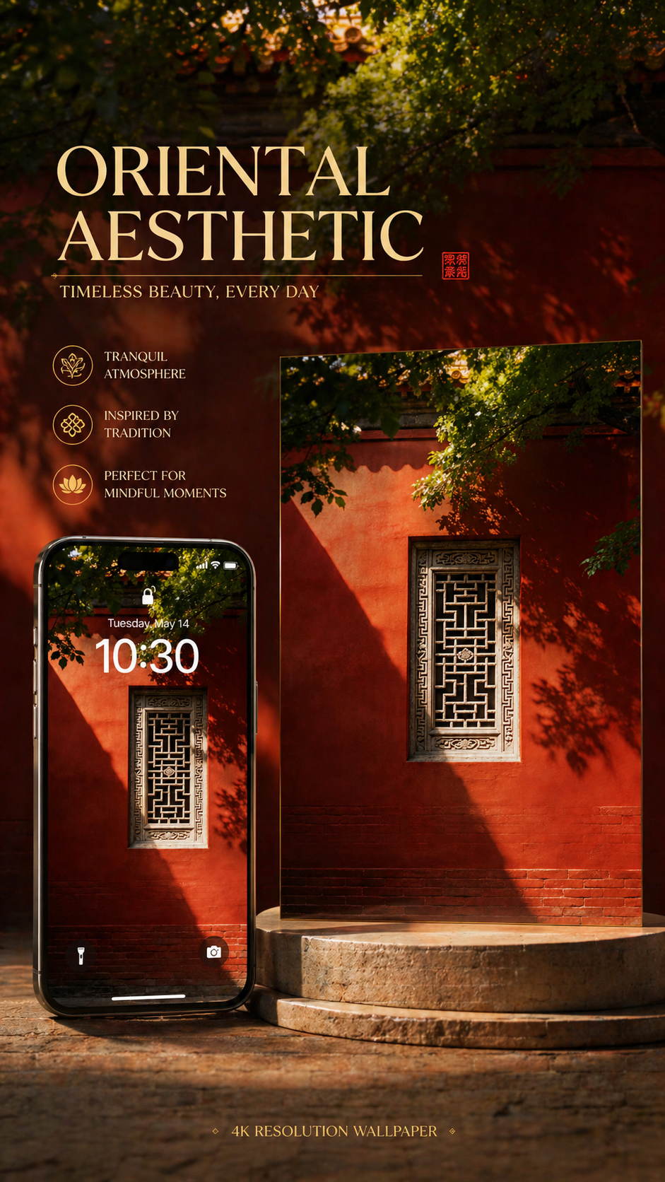 24 Solar Terms: Ancient Chinese Seasonal Aesthetics (4K Wallpapers)