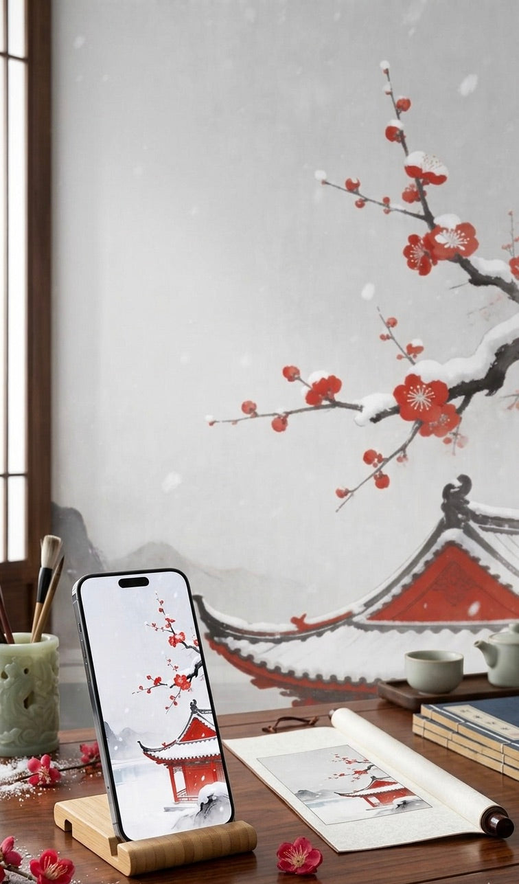 24 Solar Terms: Ancient Chinese Seasonal Aesthetics (4K Wallpapers)